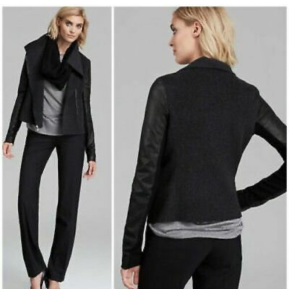 Vince Wool & Leather Jacket